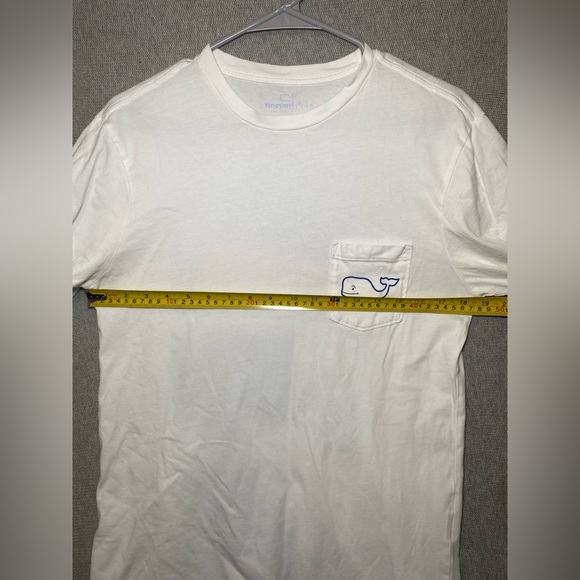 Vineyard Vines Men Short Sleeve Pocket Crew Neck Tee T-Shirt "FLAG SAILS" XS - Picture 6 of 9